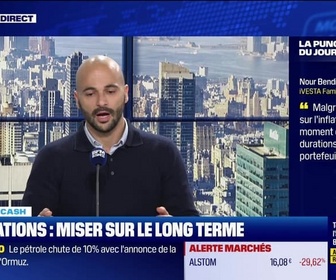 Replay BFM Bourse - La bourse cash : Malgré les craintes sur l'inflation, c'est le moment de rallonger les durations dans les portefeuilles - 17/04