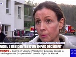 Replay 20H BFM - Mort de 3 résidentes dans l'incendie d'un Ehpad dans le Val-d'Oise: la ministre Charlotte Parmentier-Lecoq s'est rendue à Bouffémont