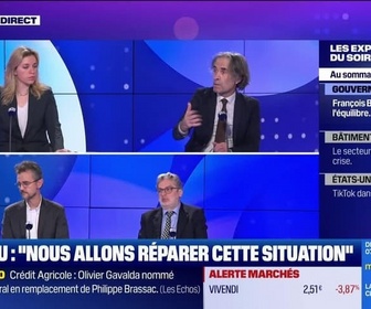 Replay Les experts du soir - Bayrou : nous allons réparer cette situation - 17/12