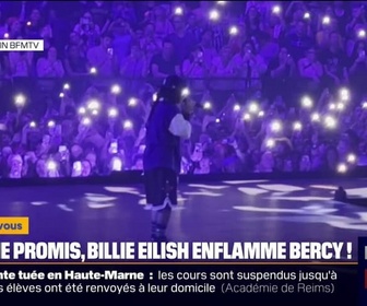 Replay Culture et vous - Billie Eilish enflamme l'Accor Arena pour le premier de ses deux concerts