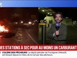 Replay BFM Première - En deux jours, le nombre de stations en pénurie d'au moins un carburant est passé de 8% à 13%