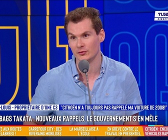 Replay Les Grandes Gueules - Airbags Takata: le gouvernement ordonne l'immobilisation de 800.000 véhicules supplémentaires