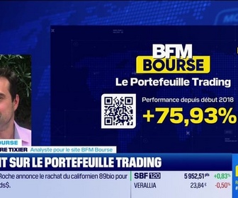 Replay BFM Bourse - Le point sur le portefeuille trading - 18/09