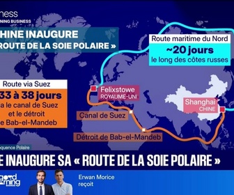 Replay Good Morning Business - La Chine inaugure sa route de la soie polaire