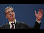Replay Aleksandar Vučić affirme avoir reçu un message de Moscou pour l'UE