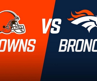 Replay Les résumés NFL - Week 12 : Cleveland Browns @ Denver Broncos