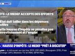 Replay Le Dej Info - Hausse d'impôts : le Medef prêt à discuter - 24/09