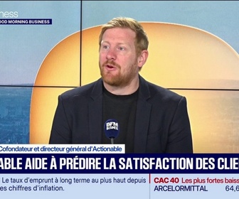 Replay Good Morning Business - Actionable aide à prédire la satisfaction des clients