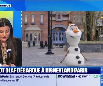 Replay Good Morning Business - Culture IA : Le robot Olaf débarque à Disneyland Paris, par Léa Benaim - 17/03