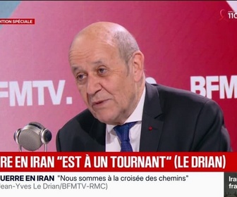 Replay Face à Face - Guerre au Moyen-Orient: Le président Trump veut sortir de la crise, affirme Jean-Yves Le Drian