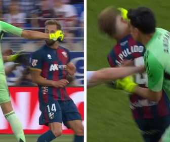 Replay Le gardien disjoncte et frappe son adversaire : fin de match CHAOTIQUE en Liga 2 !