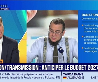 Replay Tout pour investir - La boîte à outils : Christophe Goudal - Donation/transmission, anticiper le budget 2027 - 13/10