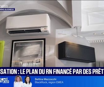 Replay Good Morning Business - Climatisation : le plan du RN financé par des prêts
