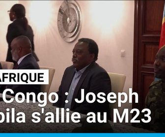 Replay Journal de l'Afrique - RDC : l'ancien président Joseph Kabila prend la tête du Front pour la refondation de la nation (FRN)