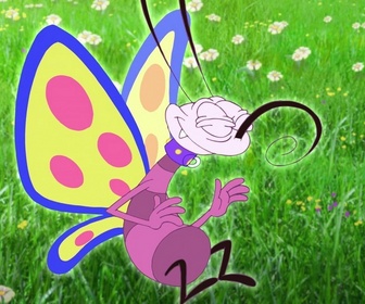Replay Oggy et les cafards - S04 E31 - La course de papillons