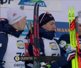 Replay Tout le sport - Biathlon : triplé français à Oberhof