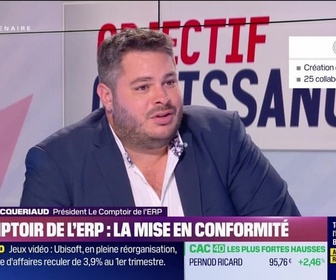 Replay Objectif Croissance - Vincent Pacqueriaud (Le Comptoir de l'ERP) : Le comptoir de l'ERP, la mise en conformité - 22/07