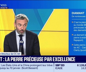 Replay Tout pour investir - Le coffre-fort : Nicolas Chwat - Diamant, la pierre précieuse par excellence - 24/09