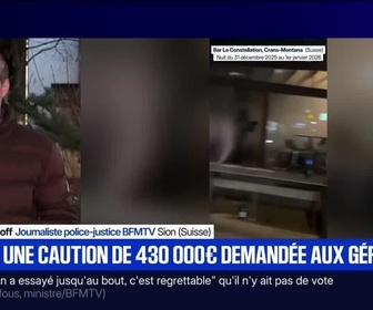 Replay BFM Grand Soir - Suisse : une caution de 430 000 euros demandée aux gérants - 16/01