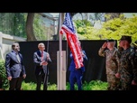 Replay Le drapeau des Etats-Unis à nouveau hissé dans la résidence de l'ambassadeur à Damas en Syrie
