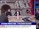 Replay BFM Story - Story 1 : Trois policiers attaqués devant la préfecture de police de Paris - 04/02