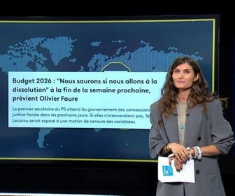 Replay LES CLÉS DE L'INFO - Taxe Zucman : une version light ou la dissolution ?