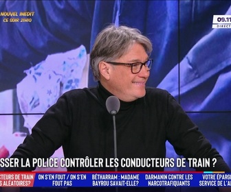 Replay Les Grandes Gueules - Doit-on laisser les policiers contrôler les conducteurs de train ?