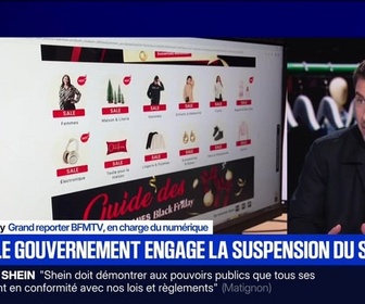 Replay Marschall Truchot : Shein, le gouvernement engage la suspension du site - 05/11