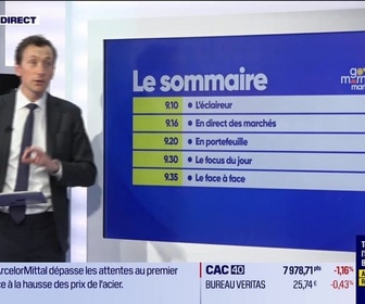 Replay L'intégrale de Good Morning Market du jeudi 30 avril