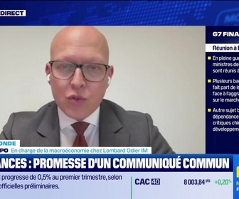 Replay BFM Bourse - L'éco du monde : Le G7 Finances à Paris est-il un succès ? - 19/05