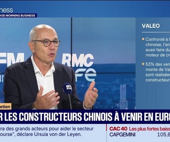 Replay Good Morning Business - Christophe Périllat (Valeo) : Auto, Valeo face à la concurrence chinoise - 17/09