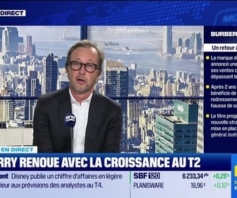 Replay BFM Bourse - Burberry monte, sa publication est de bon augure pour Kering aussi ! - 13/11
