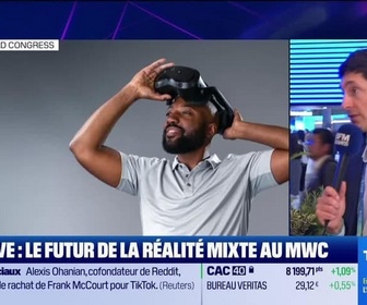 Replay Tech & Co, la quotidienne - Thomas Dexmier (HTC Vive) : HTC Vive, le futur de la réalité mixte au MWC - 03/03