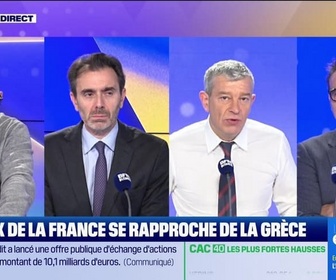 Replay Les Experts : Le taux de la France de rapproche de la Grèce -25/11