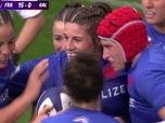 Replay Tournoi des Six Nations de Rugby - Journée 4 : Gaëlle Hermet permet aux Bleues de faire le break