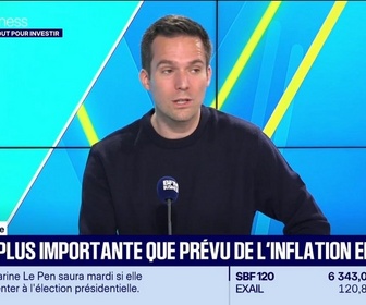 Replay Tout pour investir - Le déchiffrage : Baisse plus importante que prévu de l'inflation en juin - 02/07