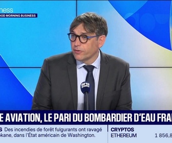 Replay Good Morning Business - French Tech : Positive Aviation, l'alternative française aux Canadair - 03/08