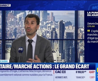Replay BFM Bourse - La bourse cash : L'optimisme des marchés actions n'a d'égal que le pessimisme du marché obligataire - 22/04