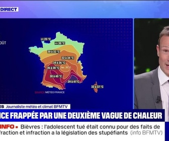 Replay News Box - La France frappée par une deuxième vague de chaleur - 09/08