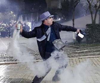 Replay ARTE Journal - Manifestation contre la corruption en Albanie