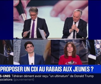 Replay Marschall Truchot - Marshall Truchot : CDI au rabais, le MEDEF déclare la guerre aux jeunes - 02/02