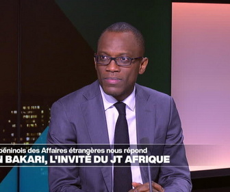 Replay Invité du Journal de l'Afrique : Shegun Bakari, ministre béninois des Affaires étrangères