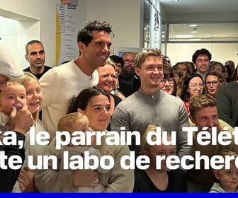 Replay Robin de BFM - Vous pouvez compter sur moi ! : Mika, parrain du Téléthon 2024, nous a fait visiter un laboratoire qui oeuvre pour la recherche