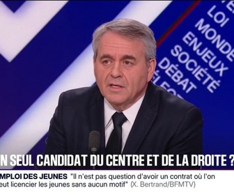 Replay BFM Politique - Xavier Bertrand: La droite ne doit pas servir de marchepied à l'extrême droite