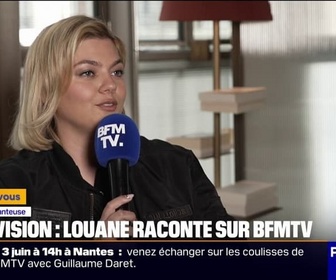 Replay Culture et vous - J'étais trop déçue. Je m'attendais à faire mieux: Louane revient auprès de BFMTV sur sa 7e place à l'Eurovision