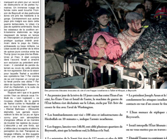 Replay Dans la presse - Cessez-le-feu entre Washington et Téhéran : Les uns signent, le Liban saigne