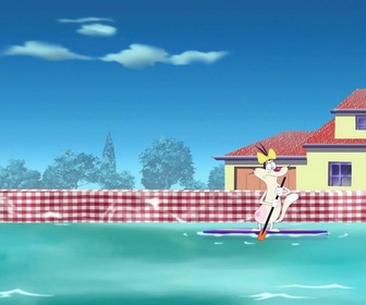 Replay Oggy et les cafards - S04 E36 - La course de baignoires