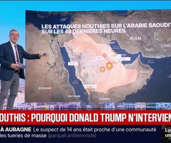 Replay BFM Première - L'ÉDITO INTERNATIONAL - Après la série d'attaques des Houthis à Riyad, pourquoi Donald Trump n'intervient pas?