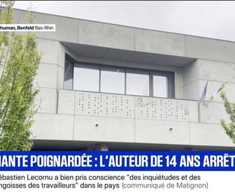 Replay 20H BFM - Enseignante poignardée en classe dans le Bas-Rhin: un mineur arrêté