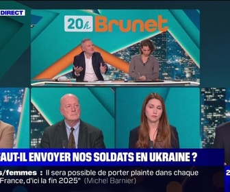 Replay 20h Brunet - Faut-il envoyer nos soldats en Ukraine ? - 25/11